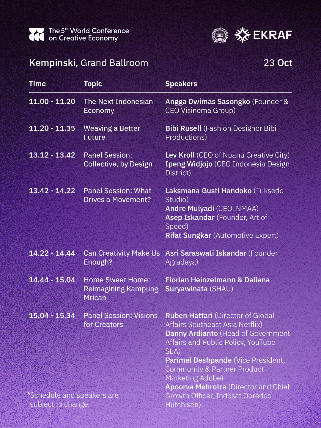 Rundown Day 2 - Page 2